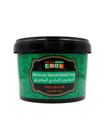 Silky Cool Moroccan Natural Baladi Soap - 500Ml